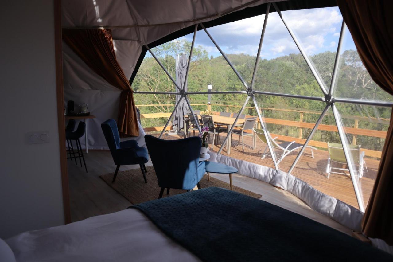 Villa Bulle De L'Escale Coconing Avec Jacuzzi Privatif à Durban-Corbieres Extérieur photo