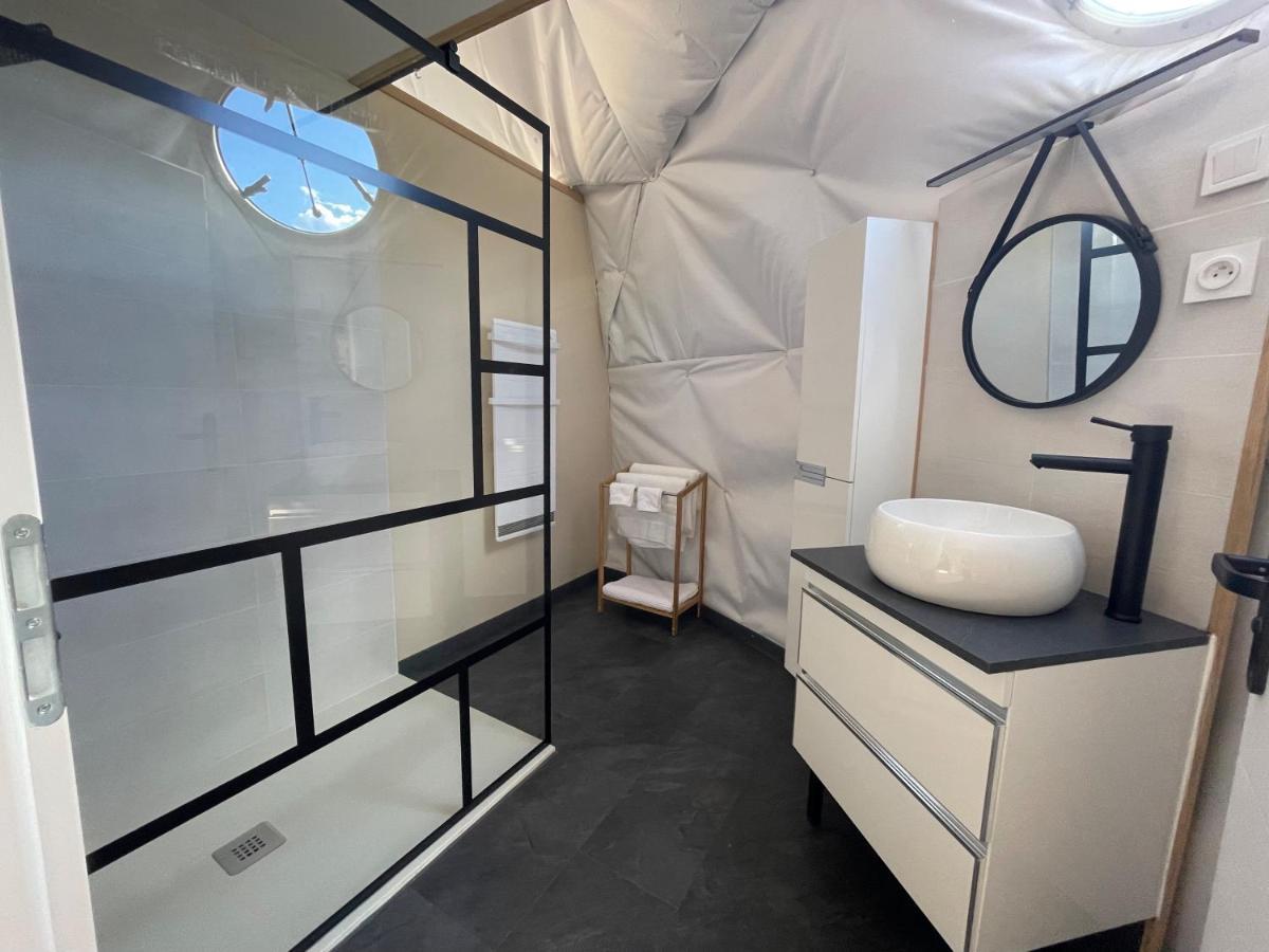 Villa Bulle De L'Escale Coconing Avec Jacuzzi Privatif à Durban-Corbieres Extérieur photo