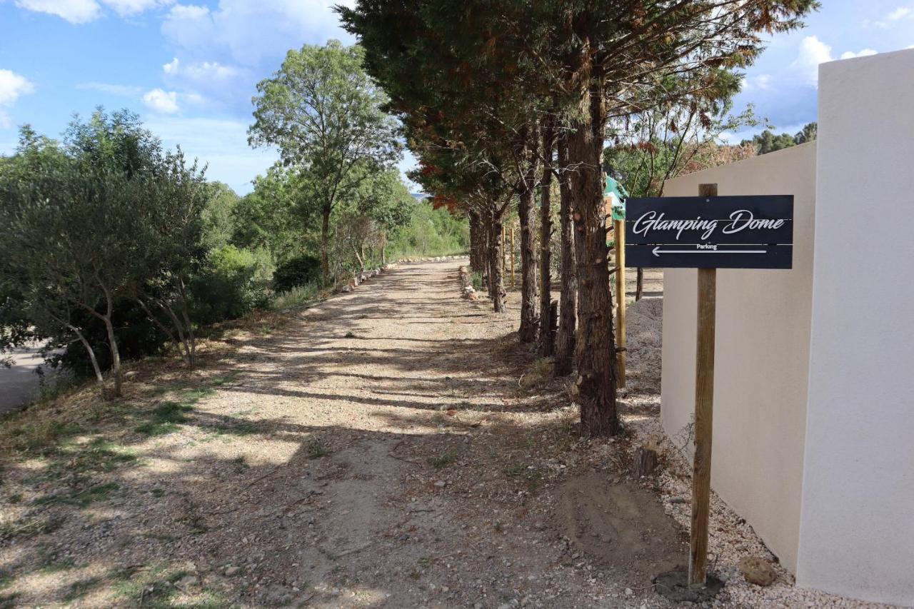 Villa Bulle De L'Escale Coconing Avec Jacuzzi Privatif à Durban-Corbieres Extérieur photo